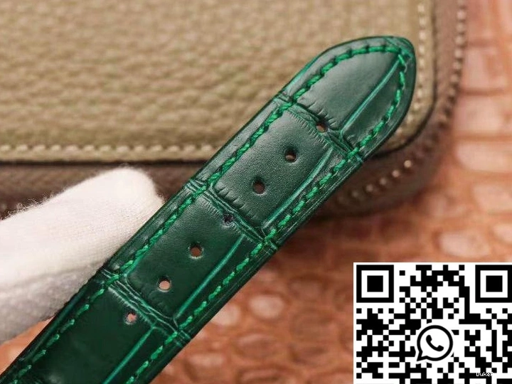 dial Gypsophila Day-Date Green watch 36mm Diamond Gold Rolex Enamel Replica 0312